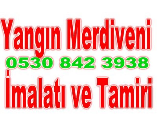 İstanbul Z Tipi Yangın Merdiveni İmalatı | Ücretsiz Keşif Hizmeti 0530 842 3938